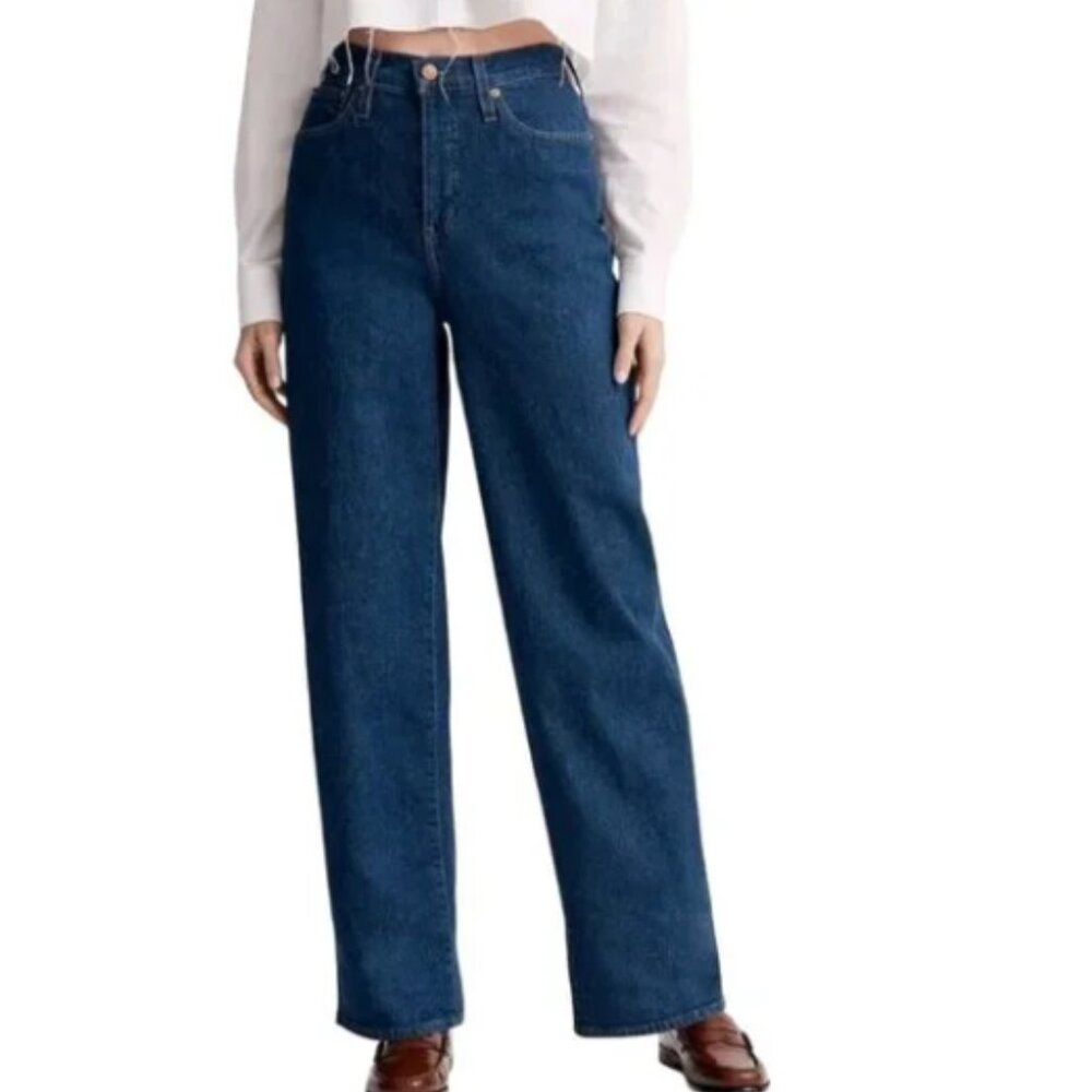 Madewell Perfect Vintage Wide-Leg Jeans Size 27T